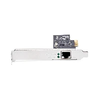 StarTech.com 1-Port 2.5Gbps NBASE-T PCIe Network Card, Intel I225-V, Single-Port Computer Network Card, Ethernet MultiGigabit NIC, PCI Express Server LAN Card, Internal, Wired, PCI Express, Ethernet, 2500 Mbit/s, Black