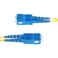 StarTech.com 2m (6ft) LC to SC (UPC) OS2 Single Mode Duplex Fiber Optic Cable, 9/125m, Laser Optimized, 10G, Bend Insensitive, Low Insertion Loss, LSZH Fiber Patch Cord, 2 m, OS2, LC, SC