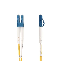 StarTech.com 3m (10ft) LC to SC (UPC) OS2 Single Mode Duplex Fiber Optic Cable, 9/125m, Laser Optimized, 10G, Bend Insensitive, Low Insertion Loss, LSZH Fiber Patch Cord, 3 m, OS2, LC, SC