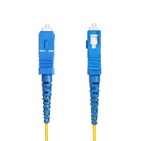 StarTech.com 30m (98.4ft) SC to SC (UPC) OS2 Single Mode Simplex Fiber Optic Cable, 9/125m, 40G/100G, Bend Insensitive, Low Insertion Loss, LSZH Fiber Patch Cord, 30 m, SC/UPC, OS2, SC, SC