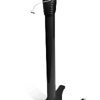 Compulocks iPad 10.9 10th Gen Space Enclosure Portable Floor Stand - Kit montaggio (involucro, supporto) - portatile - per tablet - regolabile in altezza - bloccabile - acciaio, alluminio ad alta purezza - nero - dimensione schermo 10.9 - interfaccia m