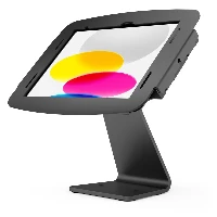 Compulocks iPad 10.9 10th Gen Space Enclosure Rotating Counter Stand - Supporto - per tablet - bloccabile - alluminio ad alta purezza - nero - dimensione schermo 10.9 - interfaccia montaggio 100 x 100 mm - parte superiore banco - per Apple 10.9-inch i