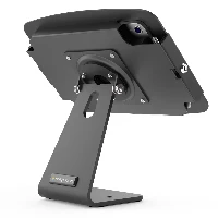Compulocks iPad 10.9 10th Gen Space Enclosure Rotating Counter Stand - Supporto - per tablet - bloccabile - alluminio ad alta purezza - nero - dimensione schermo 10.9 - interfaccia montaggio 100 x 100 mm - parte superiore banco - per Apple 10.9-inch i