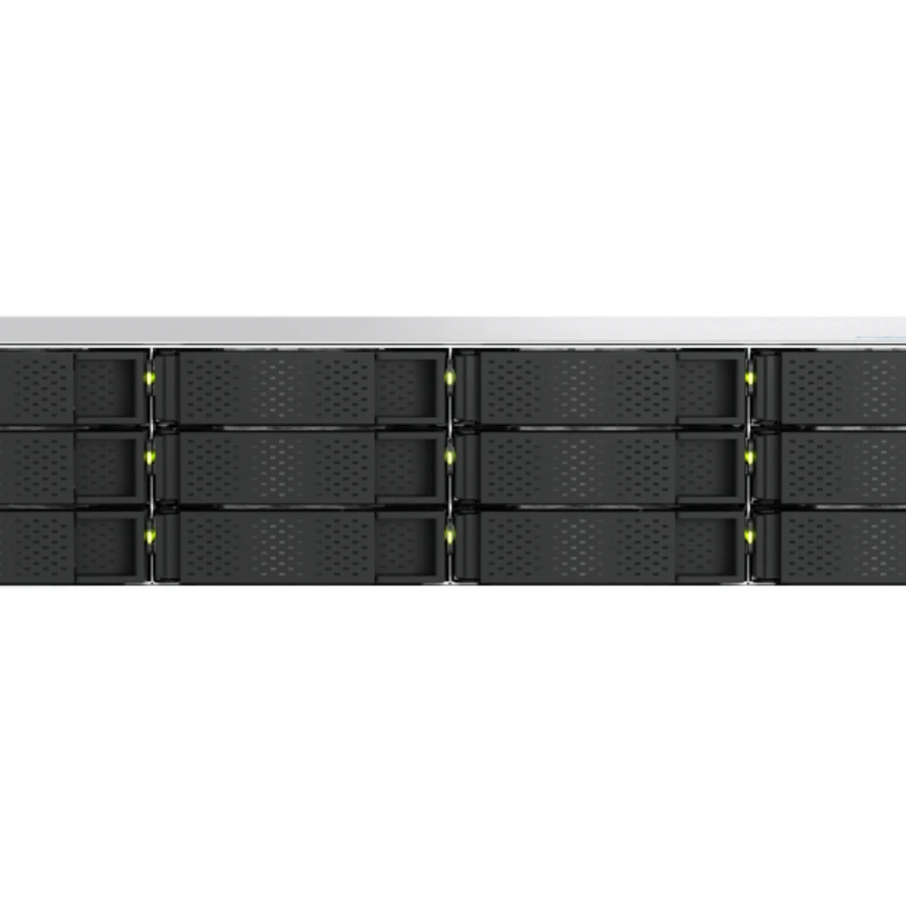 QNAP TS-H1277AXU-RP, NAS, Rack (2U), Intel Xeon E, E-2136, 168 TB, Black