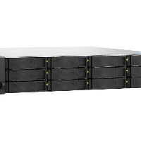 QNAP TS-H1277AXU-RP, NAS, Rack (2U), Intel Xeon E, E-2136, 168 TB, Black