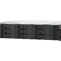 QNAP TS-H1277AXU-RP, NAS, Rack (2U), Intel Xeon E, E-2136, 168 TB, Black