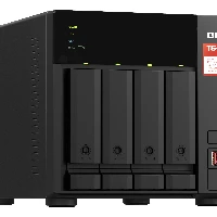 QNAP TS-473A + QSW-1105-5T Bundle Pack, NAS, Tower, Ryzen Embedded, V1500B, Black