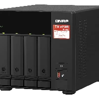 QNAP TS-473A + QSW-1105-5T Bundle Pack, NAS, Tower, Ryzen Embedded, V1500B, Black