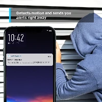 PAN/TILT HOME SECURITY WI-FI CAMERA