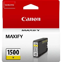 Canon PGI-1500 Y - 4.5 ml - giallo - originale - serbatoio inchiostro - per MAXIFY MB2050, MB2150, MB2155, MB2350, MB2750, MB2755