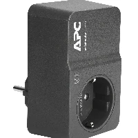 APC SurgeArrest - Protezione picchi - 230 V c.a. V - connettori di uscita 1 - Germania - nero