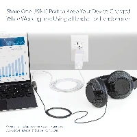 StarTech.com USB C Audio & Charge Adapter, USB-C Audio Adapter with USB-C Audio Headphone/Headset Port and 60W USB Type-C Power Delivery Pass-through Charger, For USB-C Phone/Tablet/Laptop - USB-C Audio/Charging (CDP2CAPDM) - Docking station - USB-C