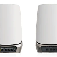 NETGEAR Orbi RBKE963 - Impianto Wi-Fi (router, 2 prolunghe) - fino a 6500 mq - maglia - 10 GigE, 2.5 GigE, 802.11ax (Wi-Fi 6E) - 802.11a/b/g/n/ac/ax (Wi-Fi 6E) - multibanda