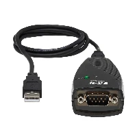 Tripp Lite Keyspan High Speed USB to Serial Adapter - Scheda seriale - USB - RS-232 - nero