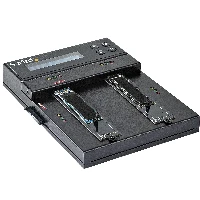 StarTech.com Duplicatore ed Eraser M.2 SATA e M.2 Nvme - Clonatore/eraser per HDD/SSD M.2 PCI express AHCI - M.2 SATA 2.5-3.5 - Duplicator e Cloner per hard disk e SSD M.2 PCIe SATA - TAA (SM2DUPE11) - Duplicatore/videocamere a stato solido / unit disco