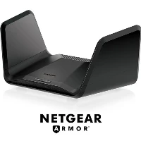 NETGEAR Nighthawk RAXE300 - Router wireless - switch a 4 porte - GigE, 2.5 GigE, 802.11ax (Wi-Fi 6E) - 802.11a/b/g/n/ac/ax (Wi-Fi 6E) - multibanda