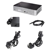 StarTech.com USB-C Dock, 4K 60Hz Quad Monitor DisplayPort & HDMI, Universal USB C Docking Station with 100W Power Delivery Charging, USB Hub w/ 1x USB Type-C & 3x USB-A, Ethernet, Audio - Thunderbolt 3 Compatible (DK31C4DPPDUE) - Docking station - USB-C 3