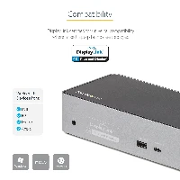 StarTech.com USB-C Dock, 4K 60Hz Quad Monitor DisplayPort & HDMI, Universal USB C Docking Station with 100W Power Delivery Charging, USB Hub w/ 1x USB Type-C & 3x USB-A, Ethernet, Audio - Thunderbolt 3 Compatible (DK31C4DPPDUE) - Docking station - USB-C 3