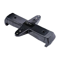 StarTech.com VESA Mount Adapter for Tablets 7.9 to 12.5in - Up to 2kg (4.4lb) - 75x75/100x100 VESA Patterns - Universal Anti-Theft Tablet VESA Mount Clamp - Secure Tablet Mount - Black - Kit montaggio (porta tablet di sicurezza, piastra zavorrata) - per t
