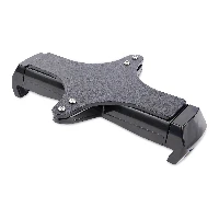 StarTech.com VESA Mount Adapter for Tablets 7.9 to 12.5in - Up to 2kg (4.4lb) - 75x75/100x100 VESA Patterns - Universal Anti-Theft Tablet VESA Mount Clamp - Secure Tablet Mount - Black - Kit montaggio (porta tablet di sicurezza, piastra zavorrata) - per t