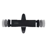 StarTech.com VESA Mount Adapter for Tablets 7.9 to 12.5in - Up to 2kg (4.4lb) - 75x75/100x100 VESA Patterns - Universal Anti-Theft Tablet VESA Mount Clamp - Secure Tablet Mount - Black - Kit montaggio (porta tablet di sicurezza, piastra zavorrata) - per t