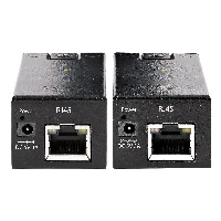 StarTech.com USB 2.0 Extender over Cat5e/Cat6 Cable (RJ45), 492ft/150m USB Over Ethernet Extender/Adapter Kit - Externally Powered USB Extender, USB to Ethernet Converter, 480 Mbps, Rugged Metal Housing (C15012-USB-EXTENDER) - Prolunga USB - USB 2.0 - sop