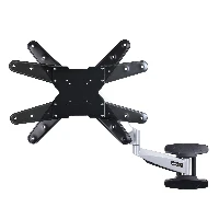 StarTech.com VESA TV Wall Mount, TV Mounting Bracket For 23-55 Displays, Adjustable Full Motion TV Wall Mount Supports 66lb (30kg), Extendable/Tilting/Swivel Monitor Wall Mount - Low Profile/Slim Display Mount (FHA-TV-WALL-MOUNT) - Kit montaggio - per p