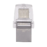KT 64GB DT microDuo 3C USB 3.1