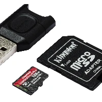 KT 128GBmicroSDXC ReactPl +ADP