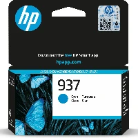 HP 937 Cyan Original Ink Cartridge, Standard Yield, Cyan, 1 pc(s), 800 pages, Single pack