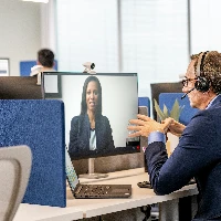 POLY Voyager 4320 USB-C Headset +BT700 dongle +Charging Stand, Wireless, Calls/Music, 20 - 20000 Hz, 158 g, Headset, Black