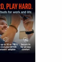 POLY Voyager Free 60+ UC M White Sand Earbuds +BT700 USB-C Adapter +Touchscreen Charge Case, True Wireless Stereo (TWS), Office/Call center, 20 - 20000 Hz, Headset, White