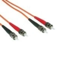 C2G Low-Smoke Zero-Halogen - Cavo patch - ST multi-mode (M) a ST multi-mode (M) - 1 m - fibra ottica - 62.5 / 125 micron - arancione