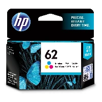 HP 62 - 4.5 ml - colore (ciano, magenta, giallo) - originale - cartuccia d'inchiostro - per ENVY 55XX, 56XX, 76XX, Officejet 250, 252, 57XX, 8040