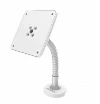 Compulocks VESA Flex Arm Mount - Kit montaggio (braccio flessibile) - per tablet - acciaio - bianco - installabile a parete