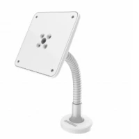 Compulocks VESA Flex Arm Mount - Kit montaggio (braccio flessibile) - per tablet - acciaio - bianco - installabile a parete