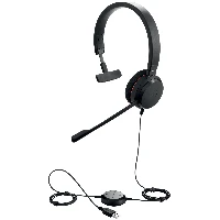 Jabra Evolve 20 UC mono - Cuffie con microfono - on-ear - cablato - USB