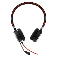 Jabra Evolve 40 UC stereo - Cuffie con microfono - on-ear - cablato - jack 3,5 mm