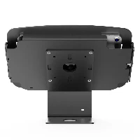 Compulocks iPad 10.9 10th Gen Space Enclosure Counter Stand or Wall Mount - Supporto - angolo di visuale 45 - per tablet - fisso - bloccabile - alluminio ad alta purezza - nero - dimensione schermo 10.9 - installabile a parete, parte superiore banco -