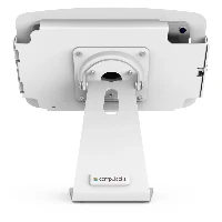 Compulocks iPad 10.9 10th Gen Space Enclosure Rotating Counter Stand - Supporto - per tablet - bloccabile - alluminio ad alta purezza - bianco - dimensione schermo 10.9 - interfaccia montaggio 100 x 100 mm - parte superiore banco - per Apple 10.9-inch