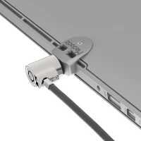 Compulocks MacBook Air Retina 13-inch (2012-2015) Cable Lock Adapter With Combination Cable Lock - Kit sicurezza sistema - argento - per Apple MacBook Air ( Mid 2012, Mid 2013, Early 2014, Early 2015, Mid 2017)