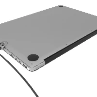 Compulocks MacBook Air Retina 13-inch (2012-2015) Cable Lock Adapter With Combination Cable Lock - Kit sicurezza sistema - argento - per Apple MacBook Air ( Mid 2012, Mid 2013, Early 2014, Early 2015, Mid 2017)