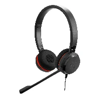 Jabra Evolve 30 II UC stereo - Cuffie con microfono - on-ear - cablato - jack 3,5 mm