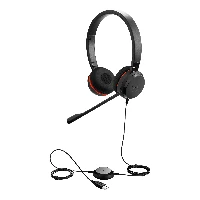 Jabra Evolve 30 II UC stereo - Cuffie con microfono - on-ear - cablato - jack 3,5 mm