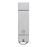 IronKey Enterprise S1000 - Chiavetta USB - crittografato - 16 GB - USB 3.0 - FIPS 140-2 Level 3 - Compatibile TAA