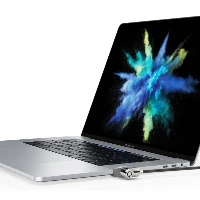 Compulocks Ledge Lock Adapter for MacBook Pro TB and Keyed Cable Lock - Adattatore connessione blocco di sicurezza - argento - con blocco cavo con chiave - per Apple MacBook Pro with Touch Bar 13.3 4x Thunderbolt 3 (Late 2016, Mid 2017, Mid 2018, Mid 201