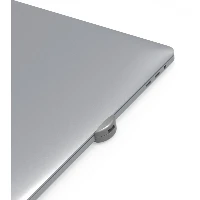 Compulocks Ledge Lock Adapter for MacBook Pro TB and Keyed Cable Lock - Adattatore connessione blocco di sicurezza - argento - con blocco cavo con chiave - per Apple MacBook Pro with Touch Bar 13.3 4x Thunderbolt 3 (Late 2016, Mid 2017, Mid 2018, Mid 201