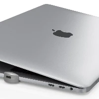 Compulocks Ledge Lock Adapter for MacBook Pro with Touch Bar 13 & 15 and Keyed Cable Lock - Adattatore connessione blocco di sicurezza - argento - per Apple MacBook Pro with Touch Bar 13.3 4x Thunderbolt 3 (Late 2016, Mid 2017, Mid 2018, Mid 2019, Earl