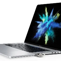 Compulocks Ledge Lock Adapter for MacBook Pro with Touch Bar 13 & 15 and Keyed Cable Lock - Adattatore connessione blocco di sicurezza - argento - per Apple MacBook Pro with Touch Bar 13.3 4x Thunderbolt 3 (Late 2016, Mid 2017, Mid 2018, Mid 2019, Earl