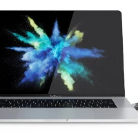Compulocks Legde Lock Adapter for MacBook Pro TB with Combination Lock - Kit sicurezza sistema - argento - per Apple MacBook Pro with Touch Bar 13.3 4x Thunderbolt 3 (Late 2016, Mid 2017, Mid 2018, Mid 2019, Early 2020), MacBook Pro with Touch Bar 15.4